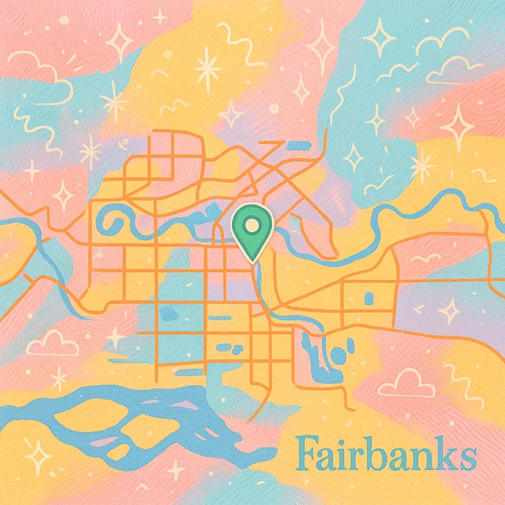 Fairbanks map