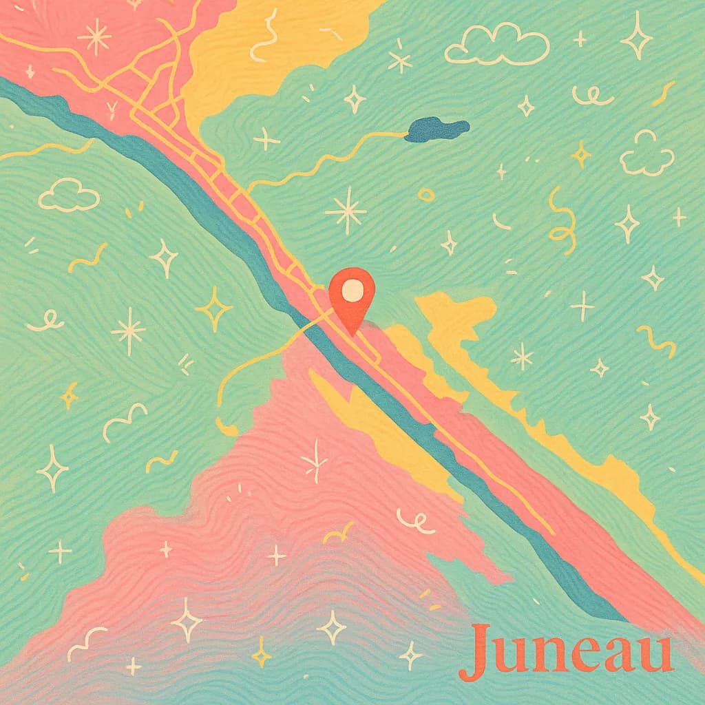 Juneau map