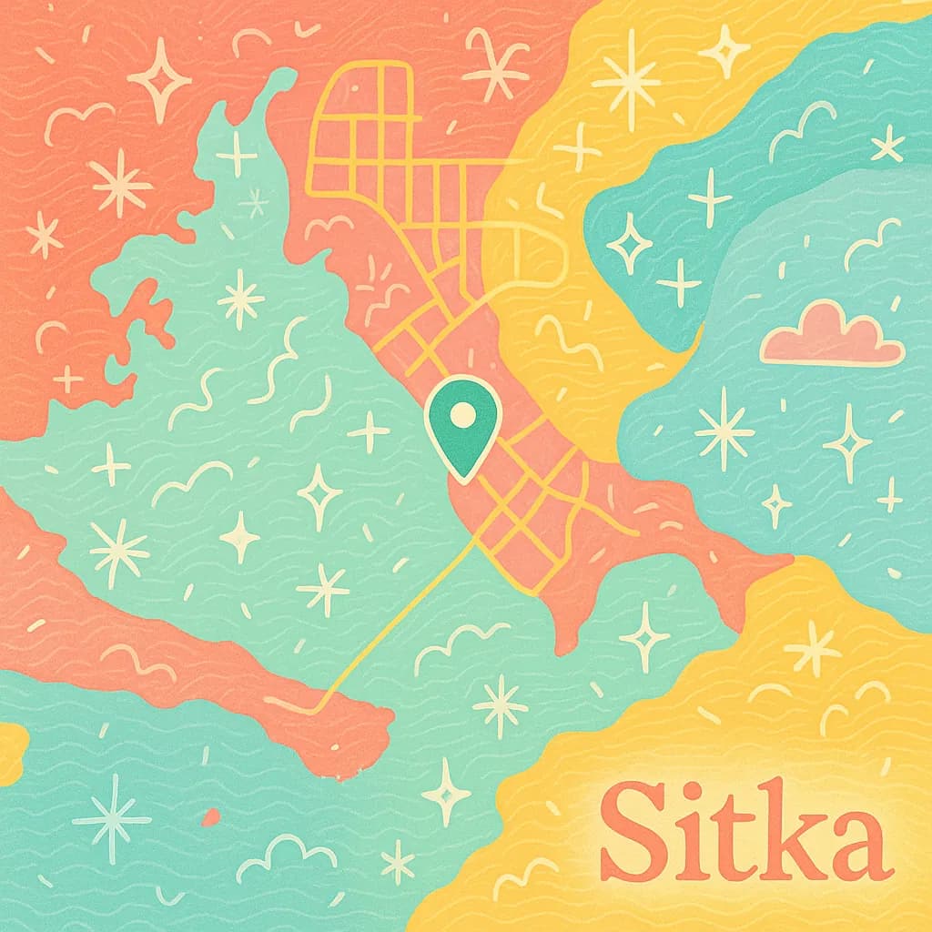 Sitka map