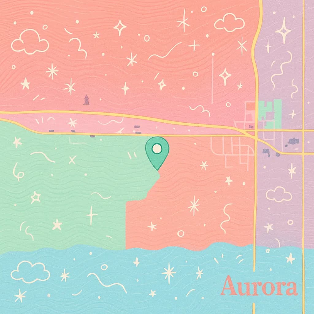 Aurora map
