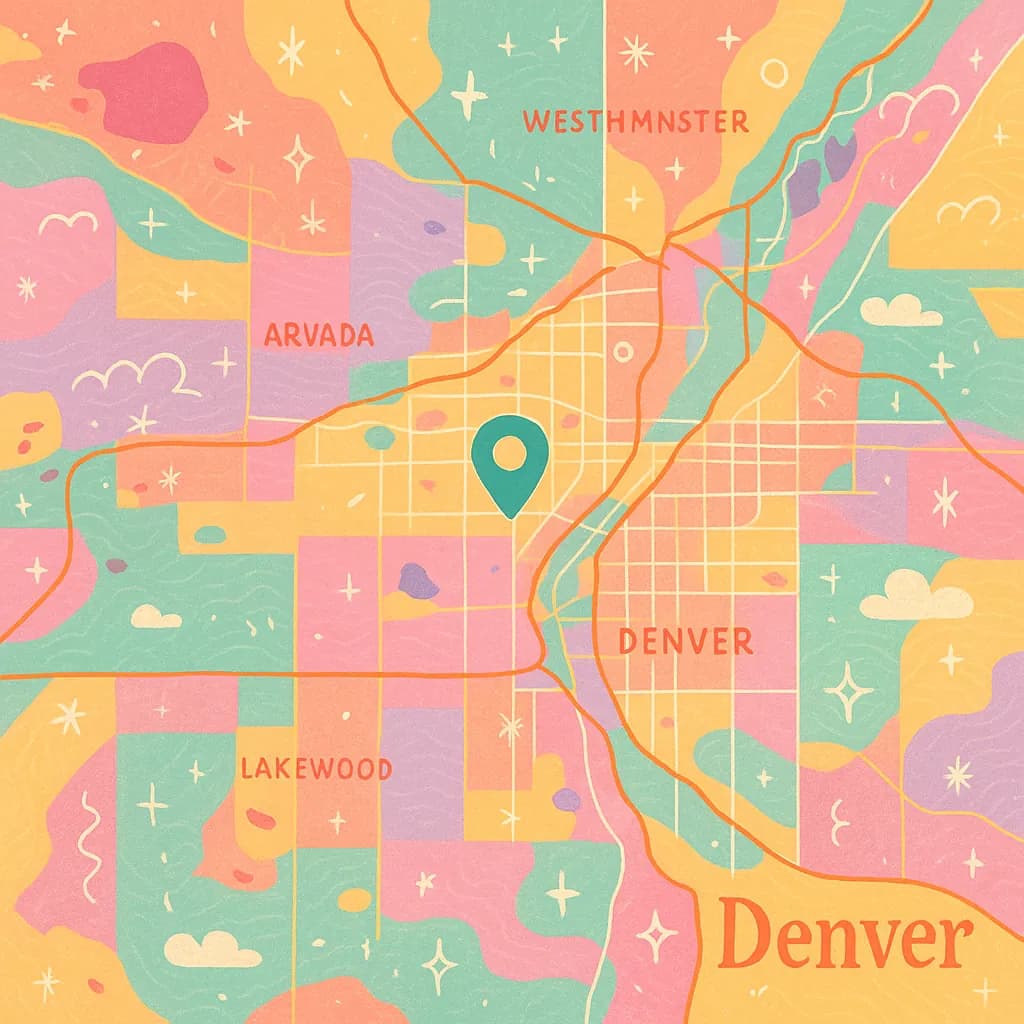 Denver map