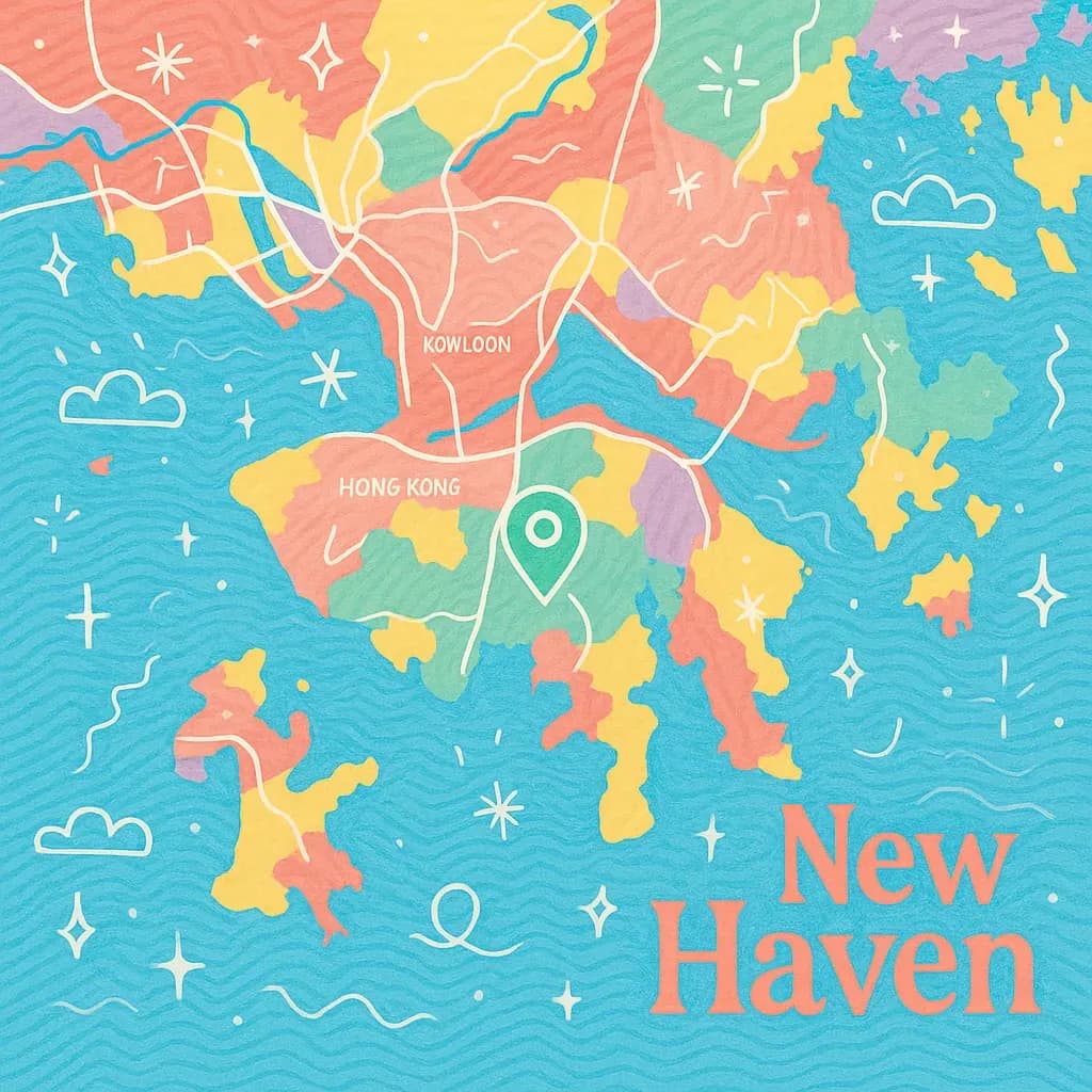 New Haven map