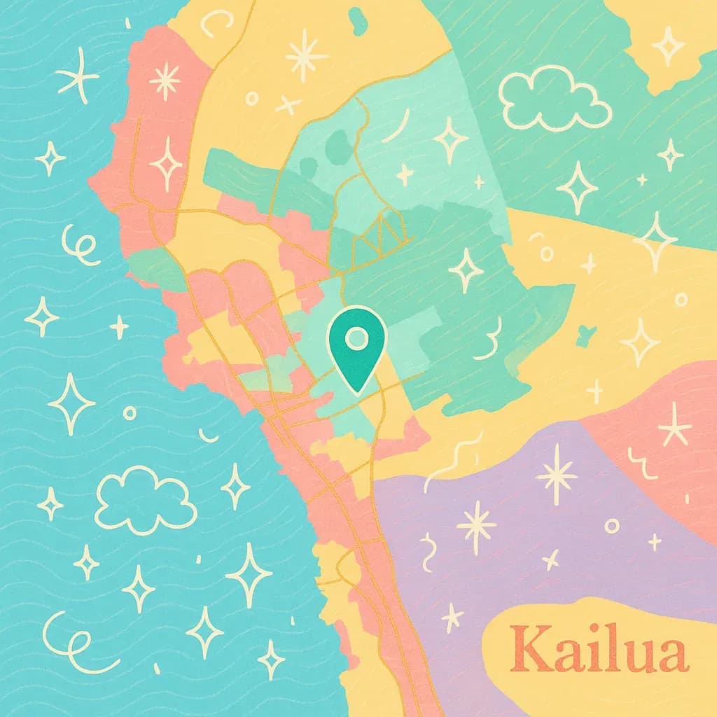 Kailua map