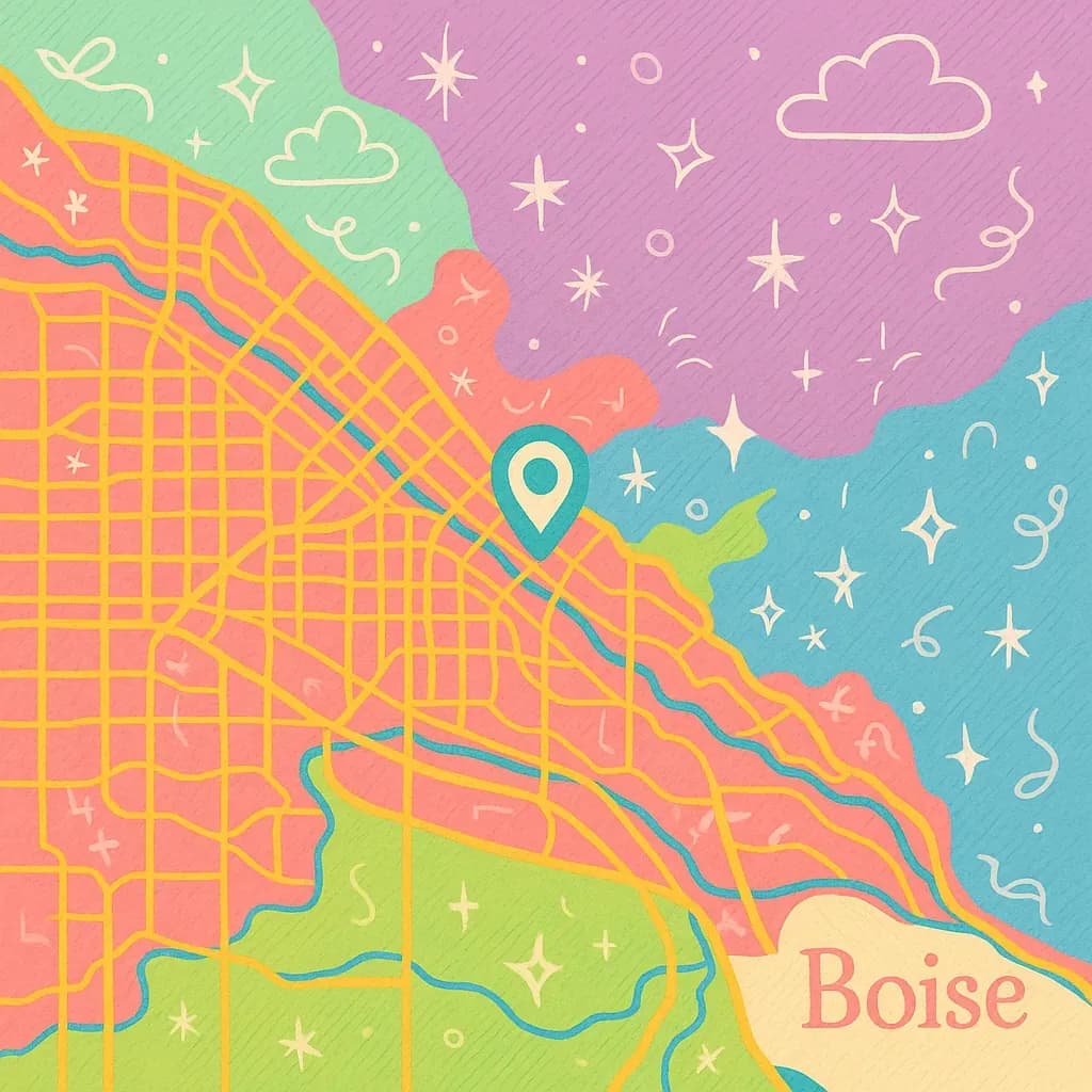 Boise map