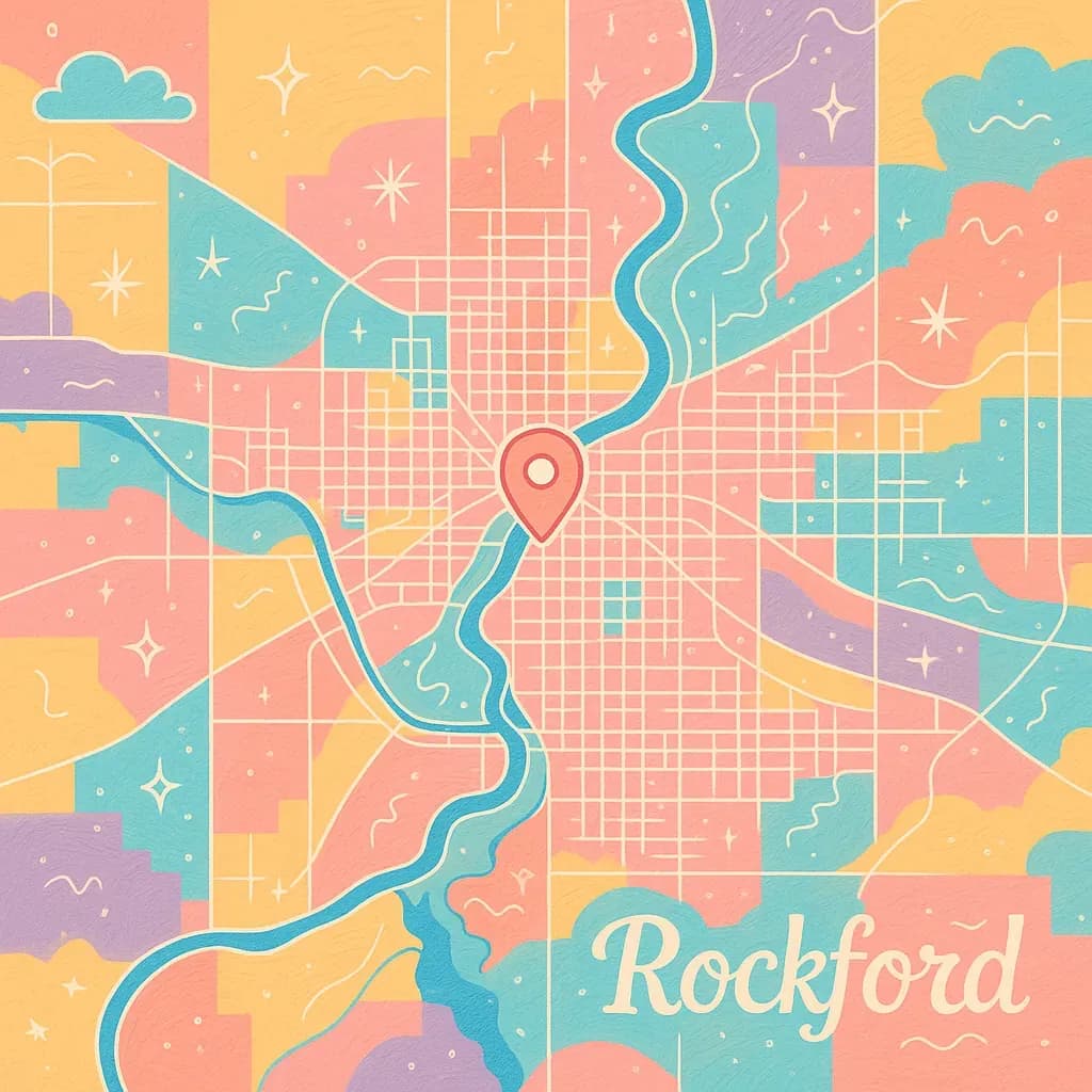 Rockford map