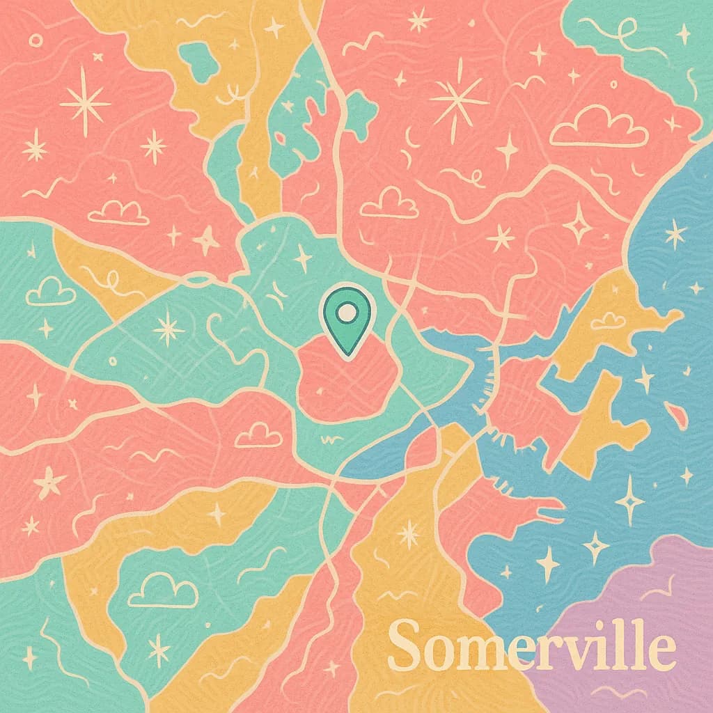 Somerville map
