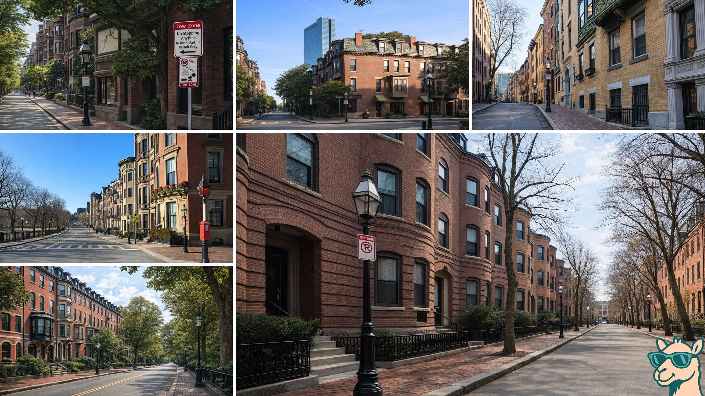 Residential neighborhood shots across Boston