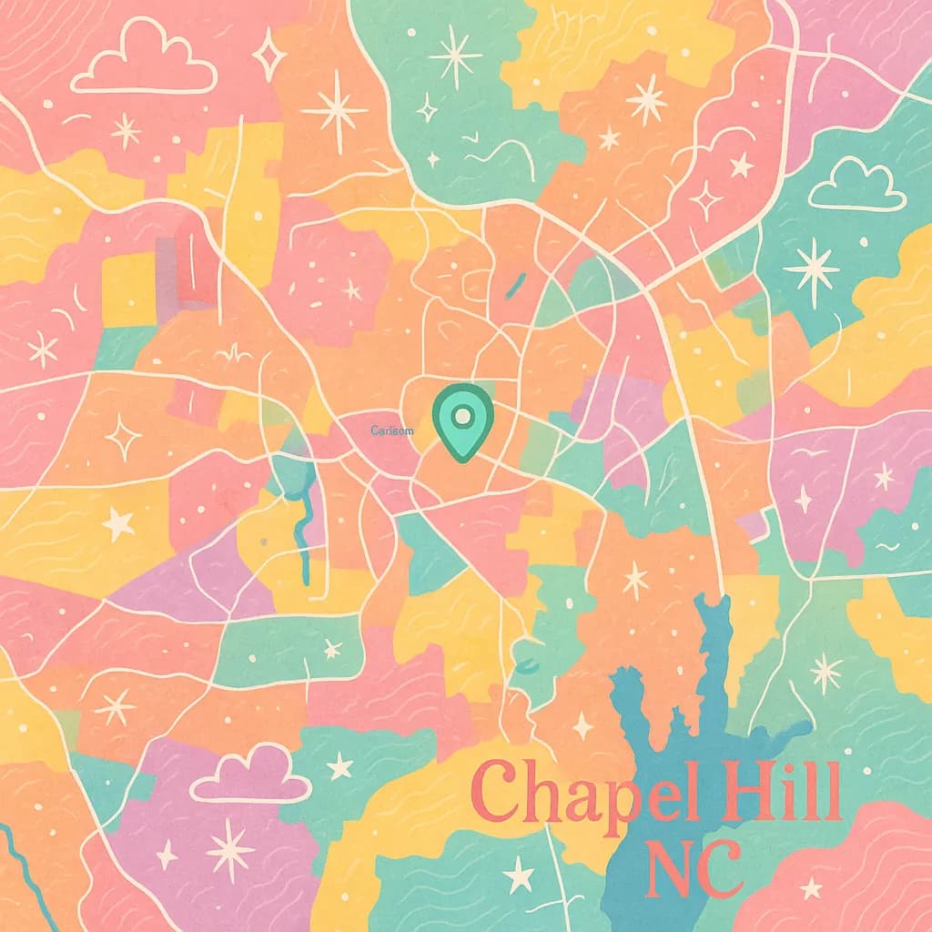 Chapel Hill map