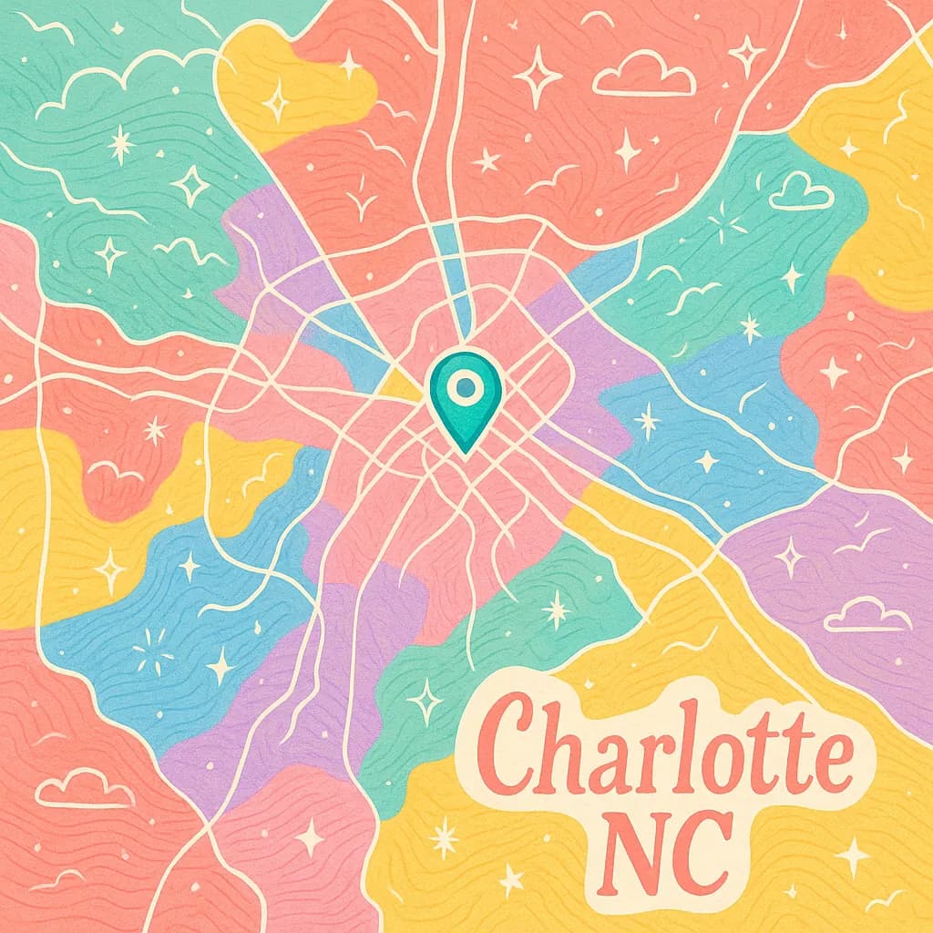 Charlotte map