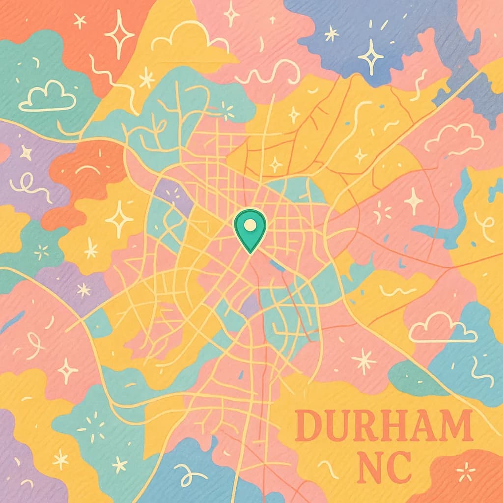 Durham map