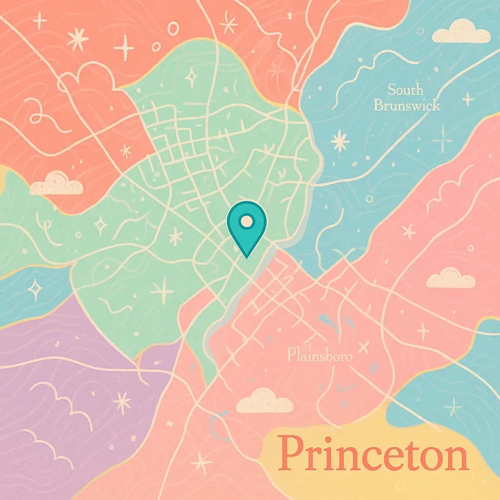 Princeton map