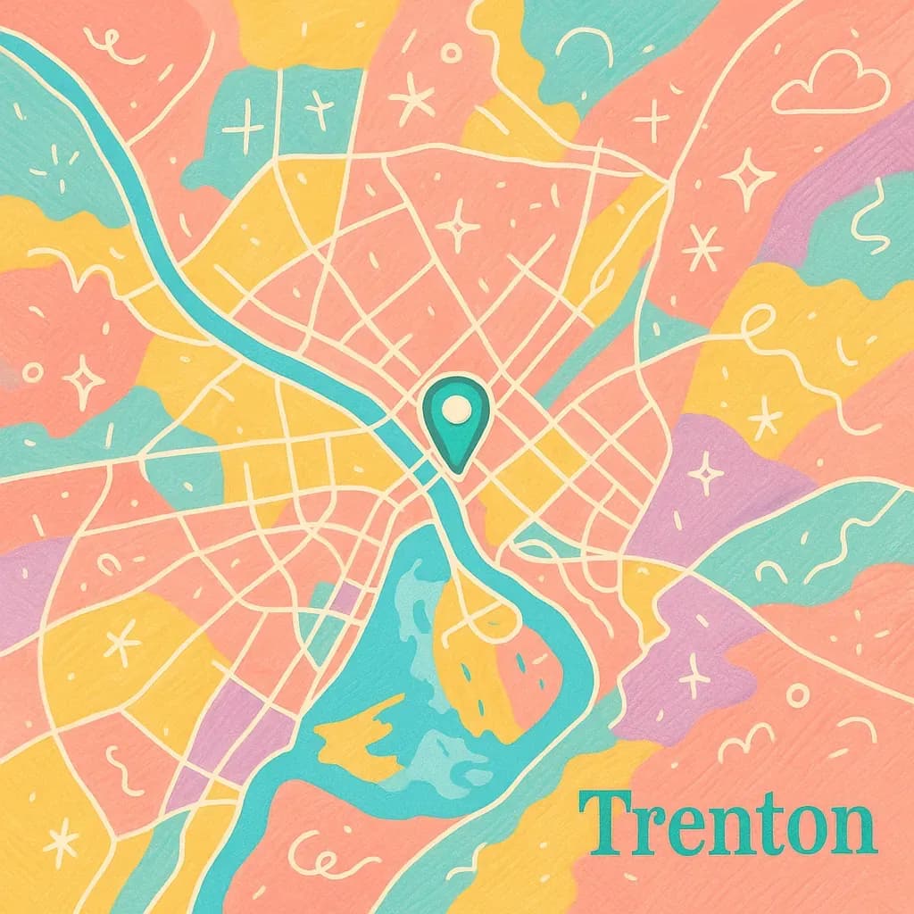 Trenton map