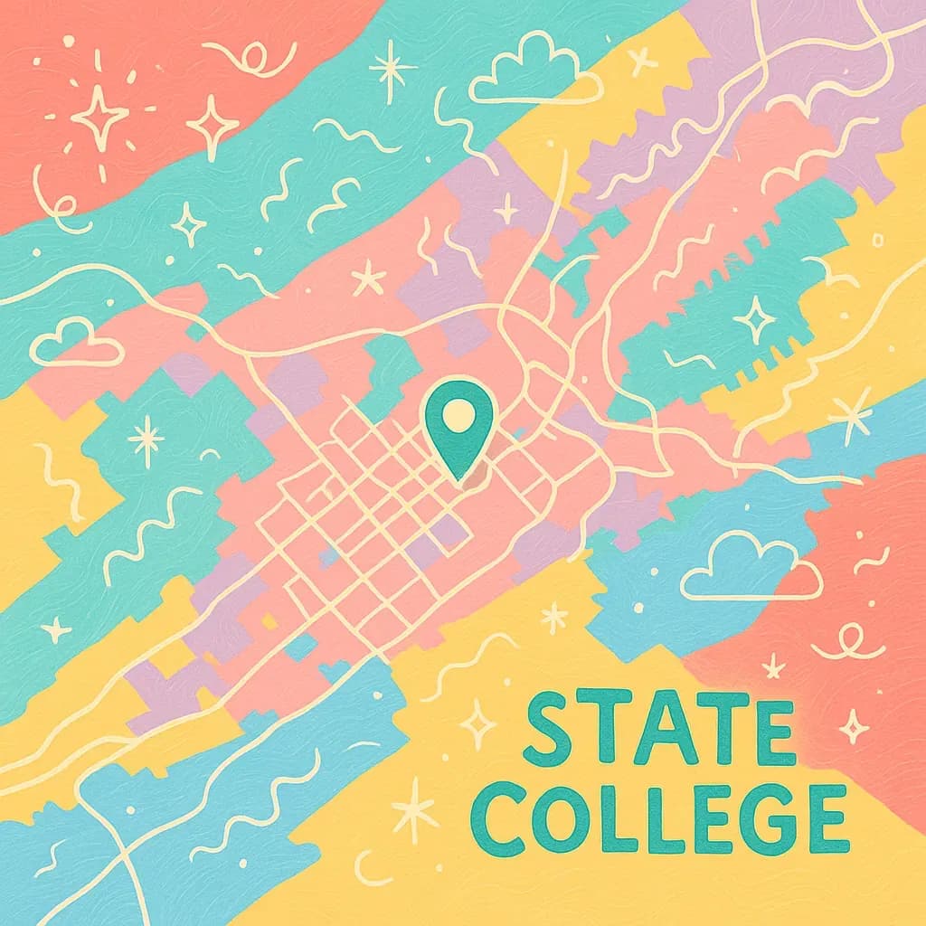 State College map