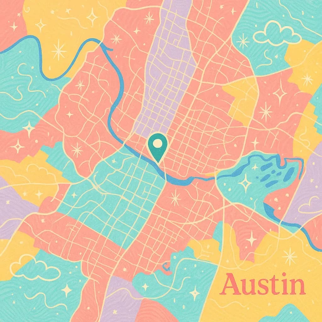 Austin map