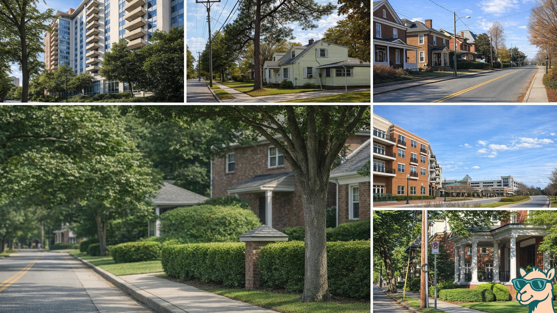 Homes across Virginia