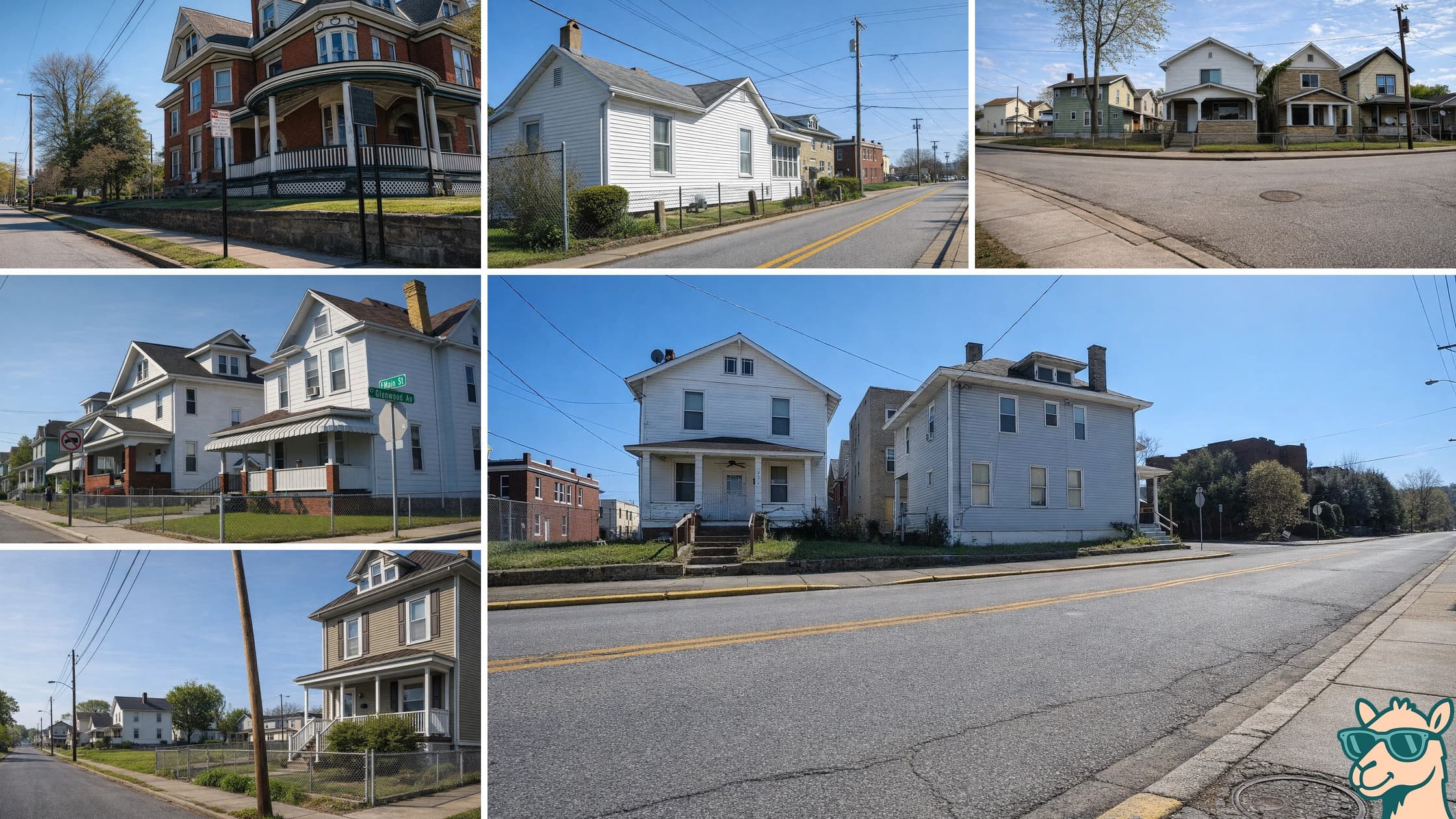 Residential neighborhood shots across Charleston