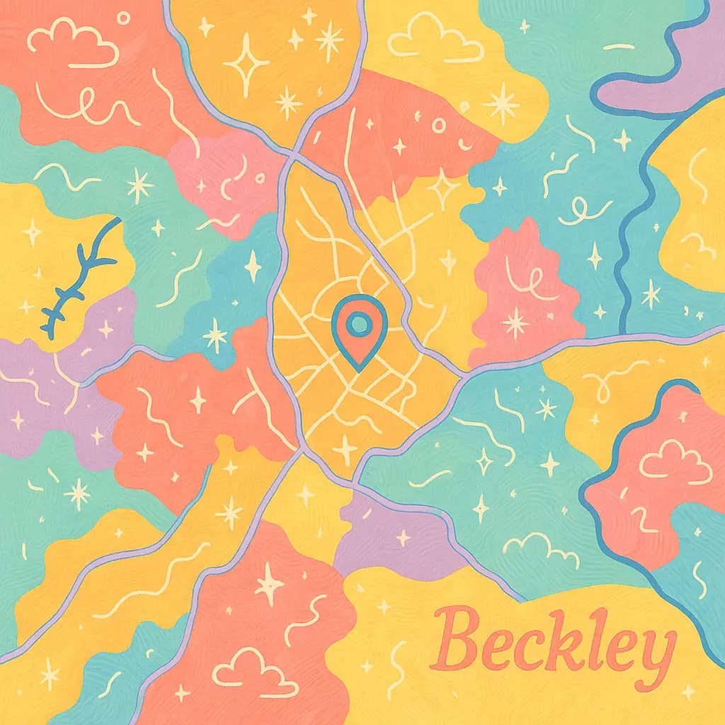 Beckley map