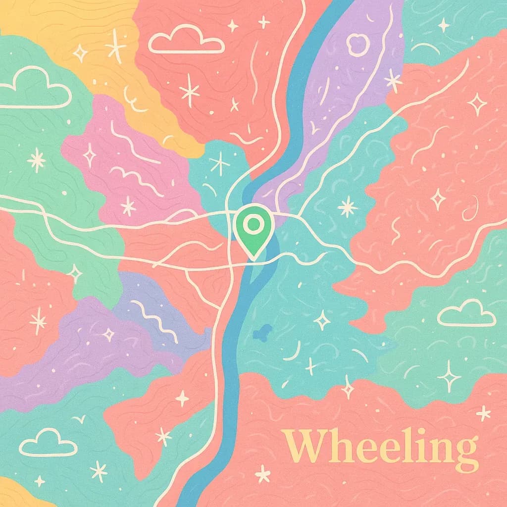 Wheeling map