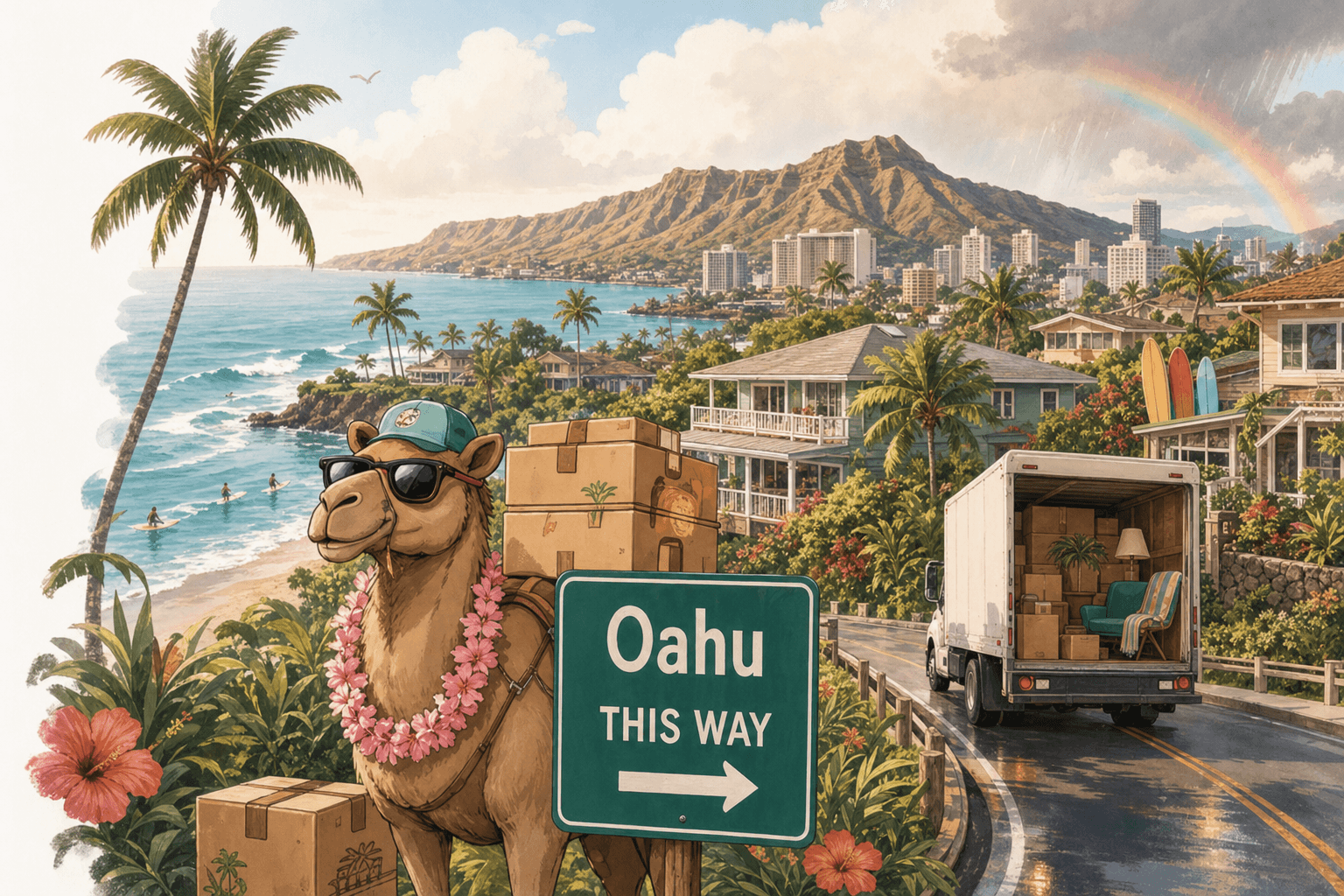 Moving to Oahu hero image