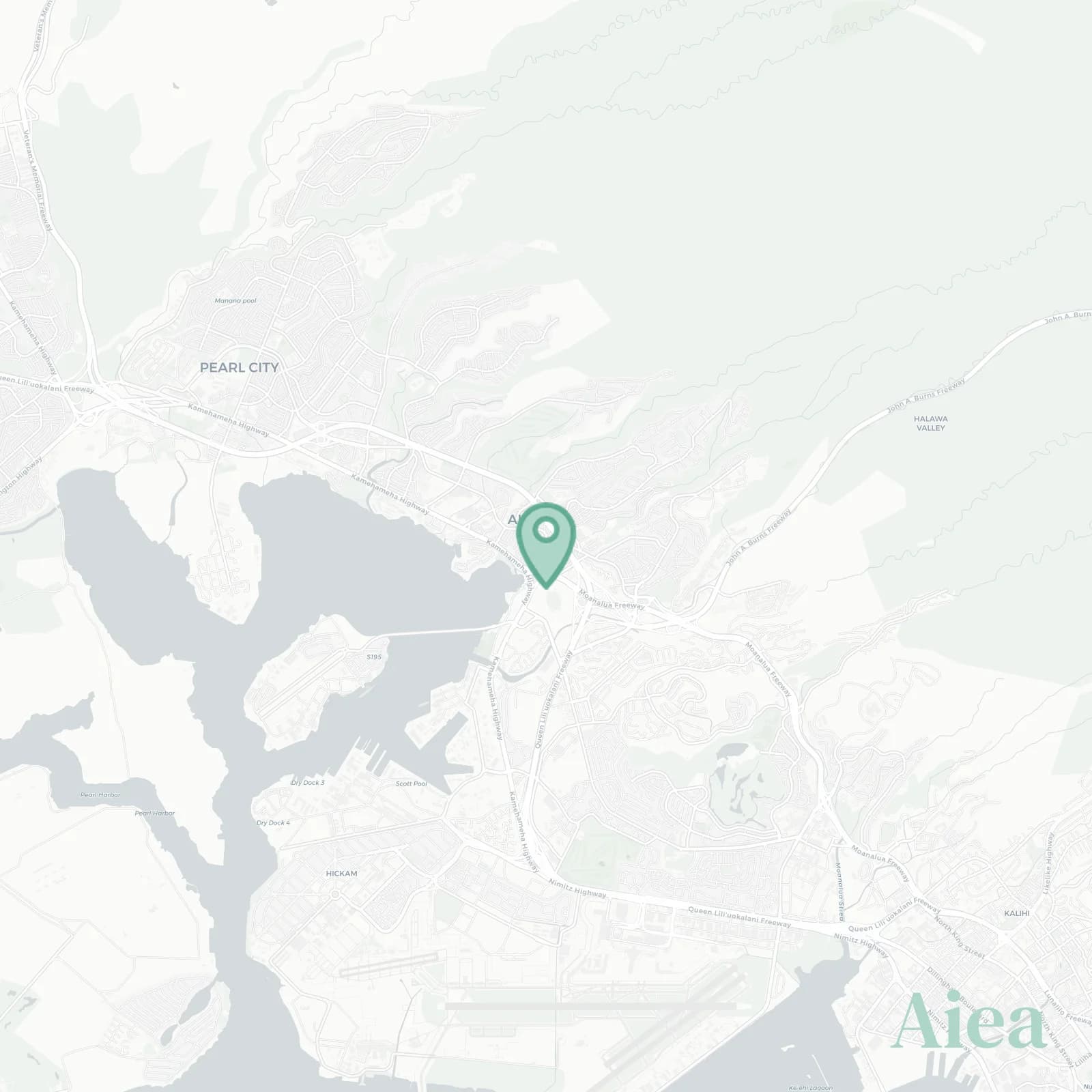 Aiea map