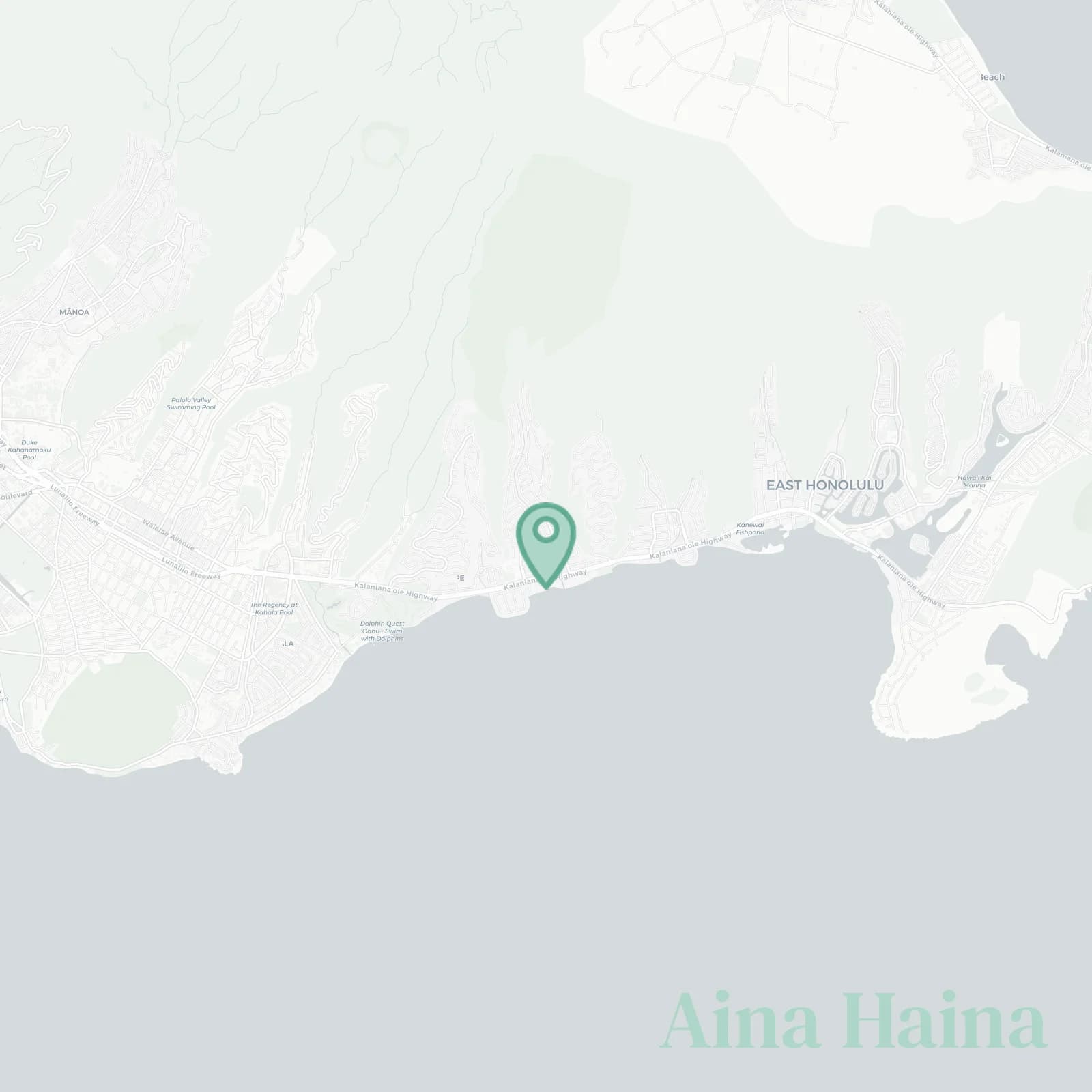 ʻĀina Haina map