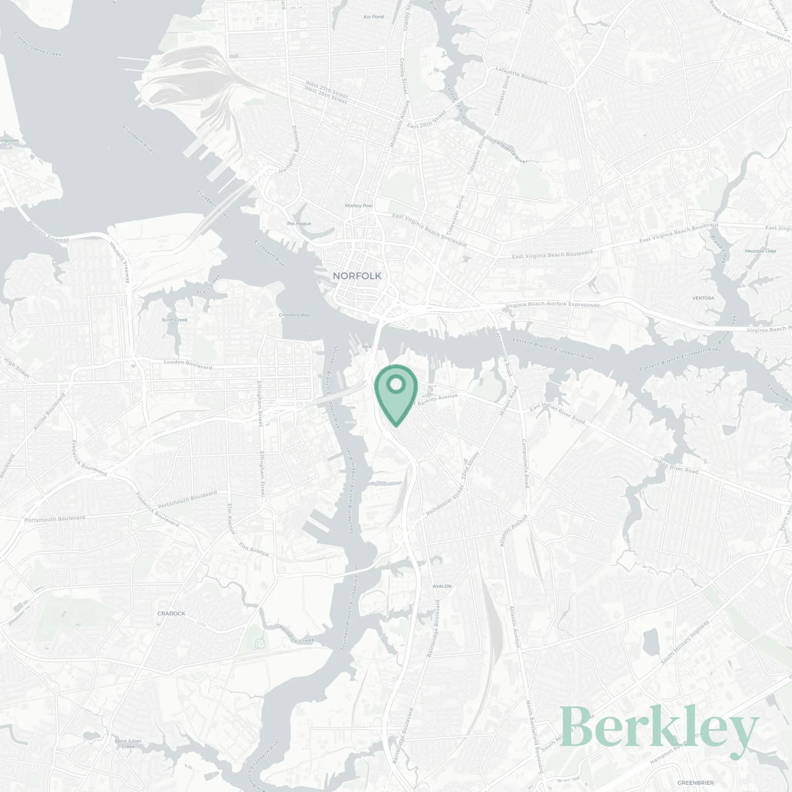 Berkley map