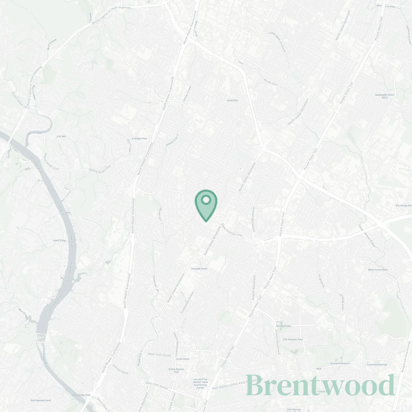 Brentwood map