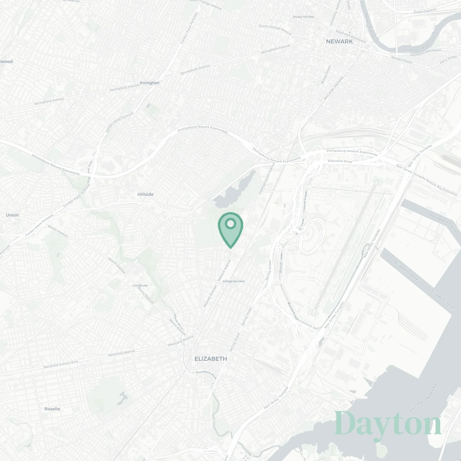 Dayton map