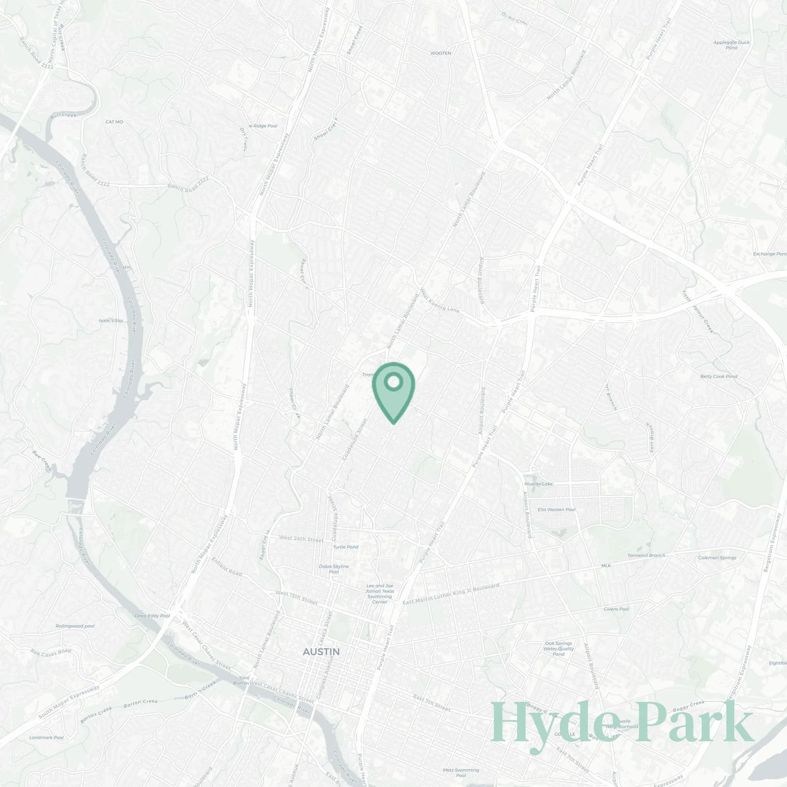 Hyde Park map