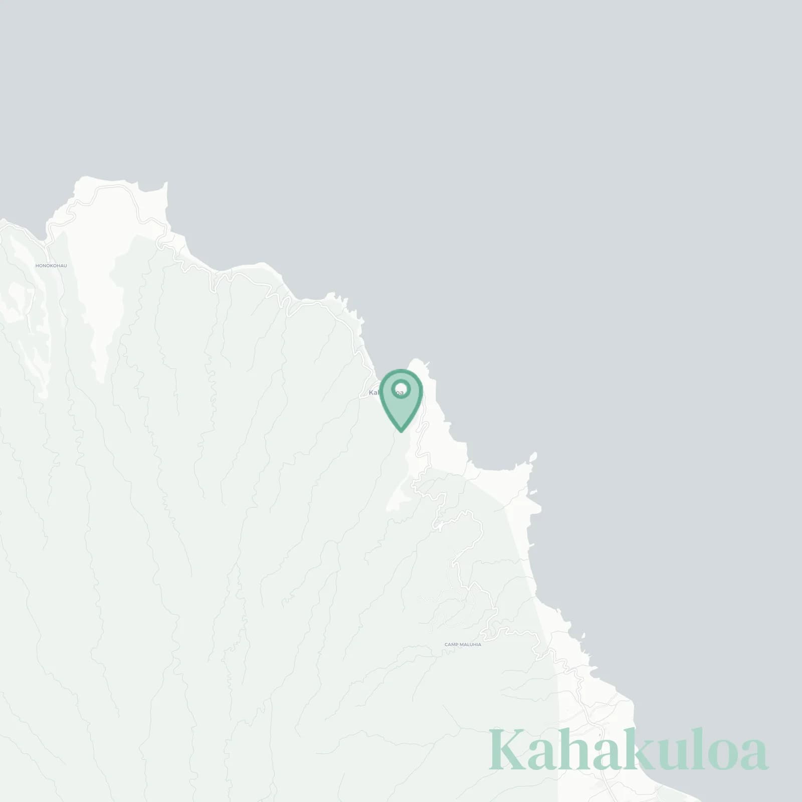 Kahakuloa map