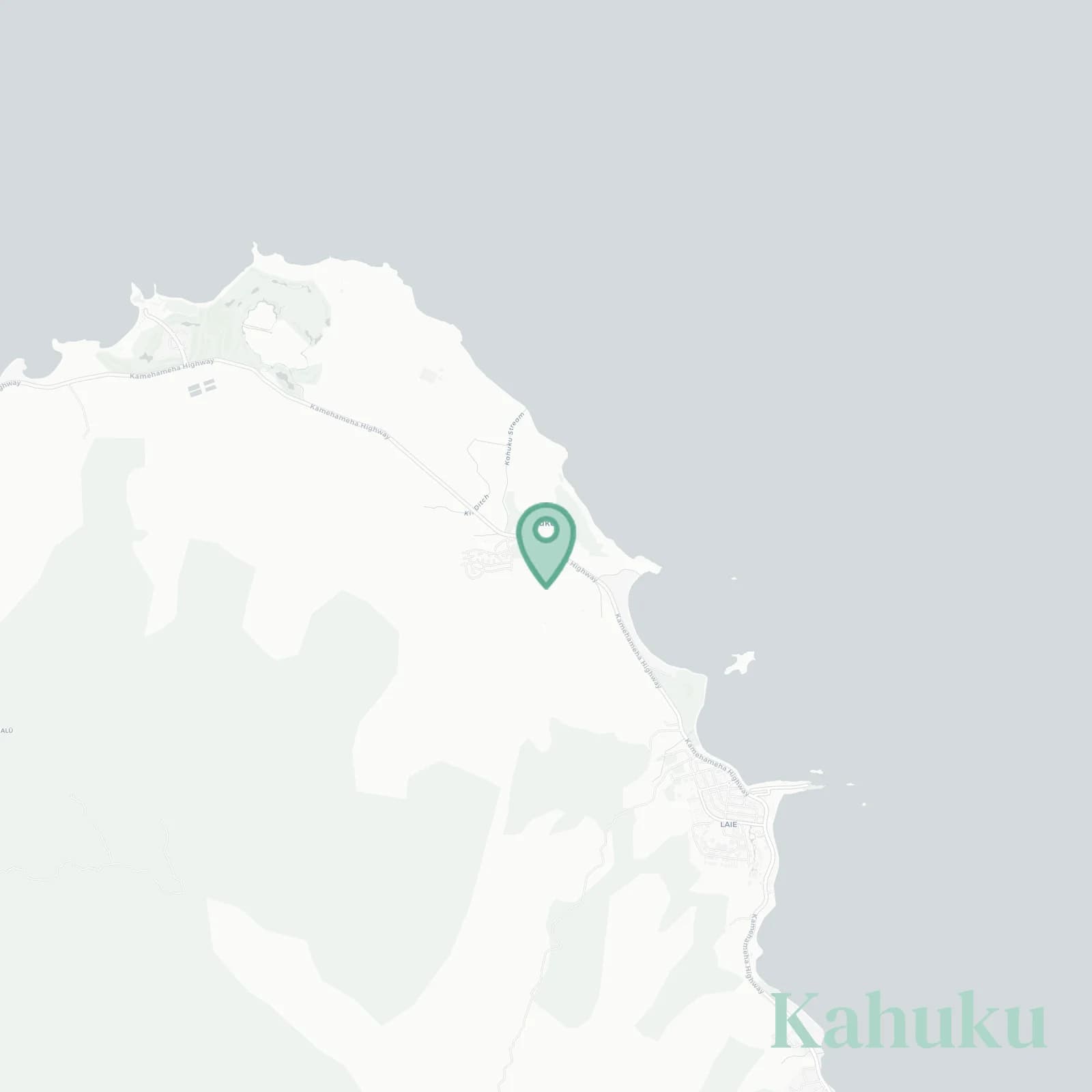 Kahuku map