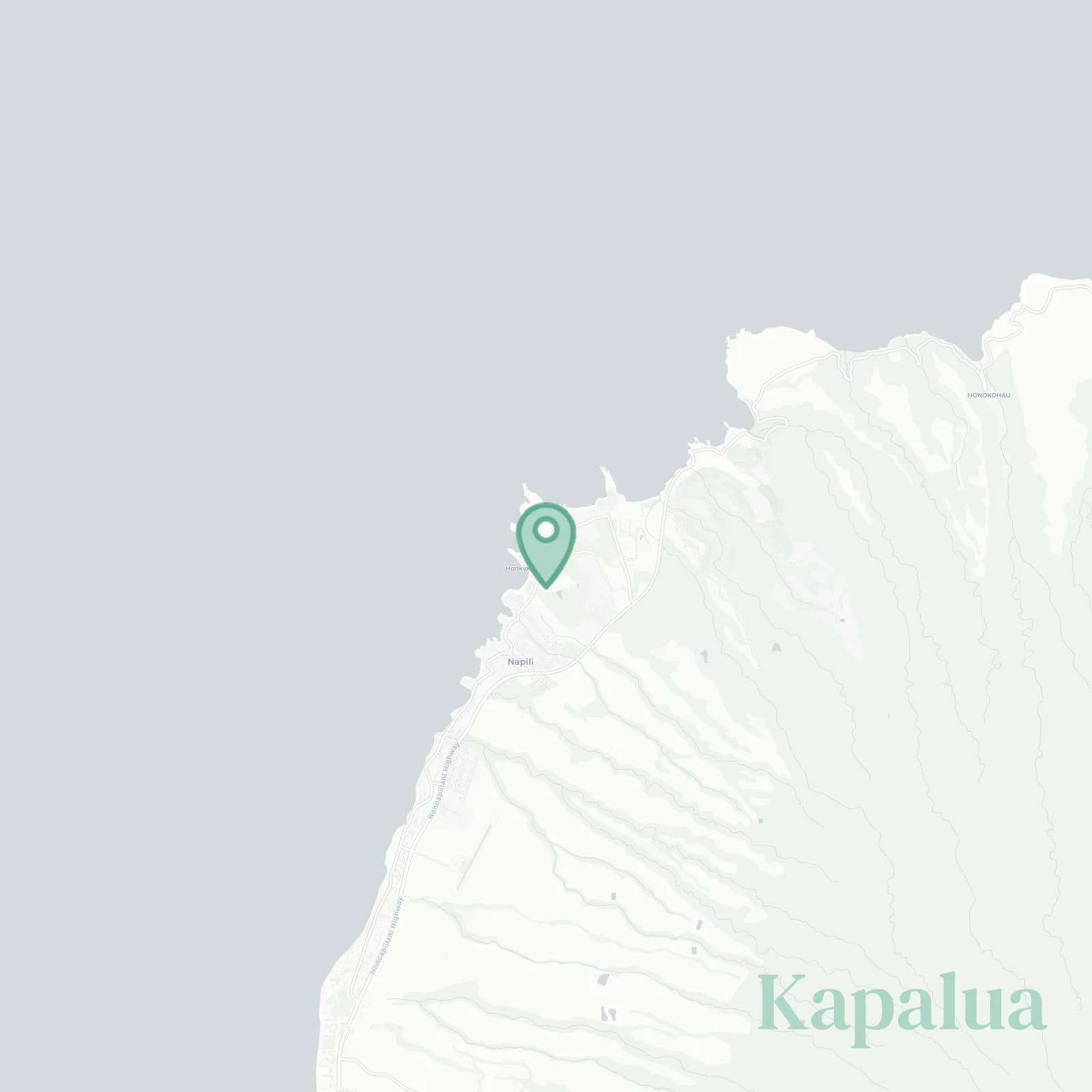 Kapalua map