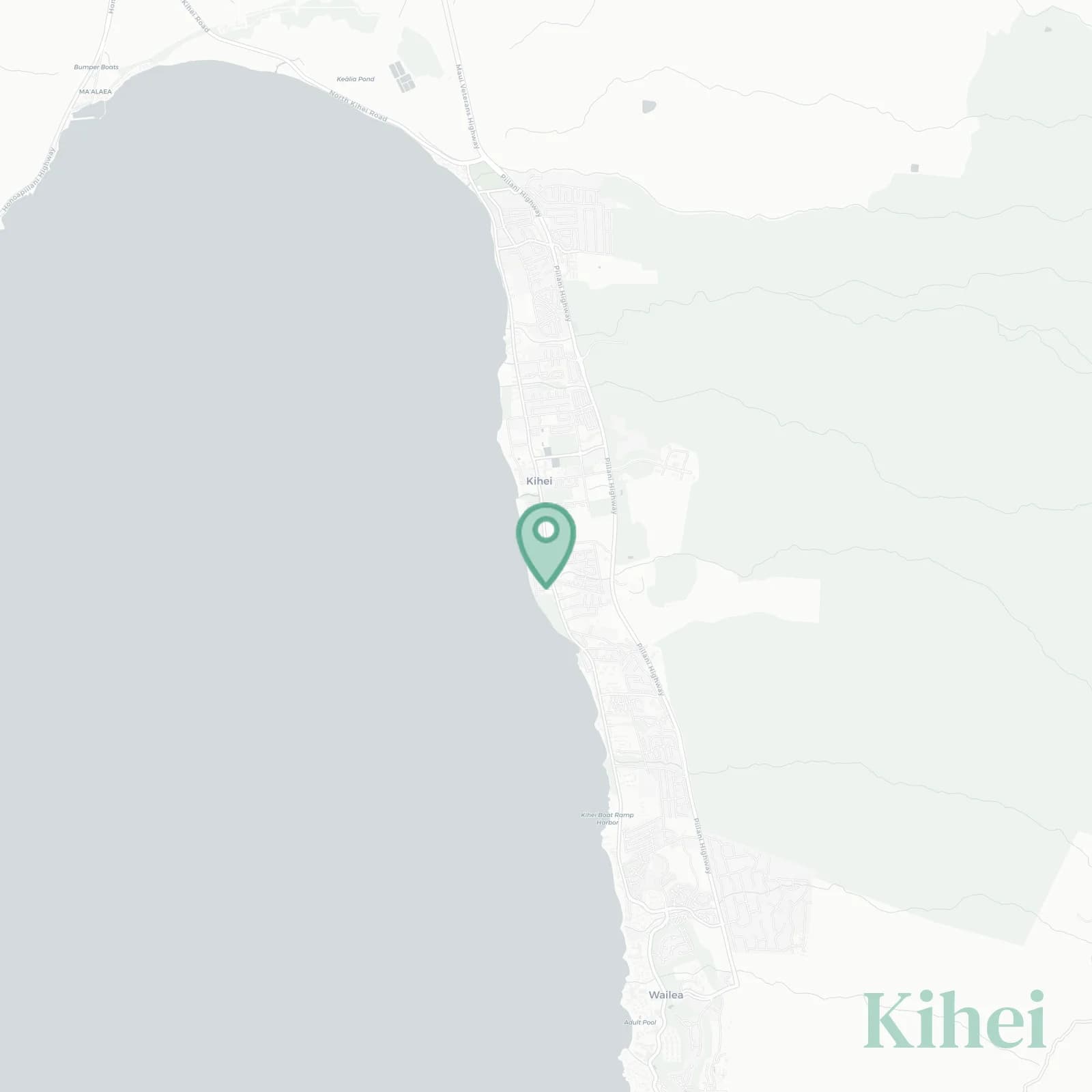 Kihei map