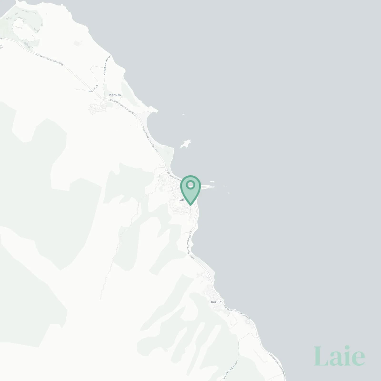 Laie map