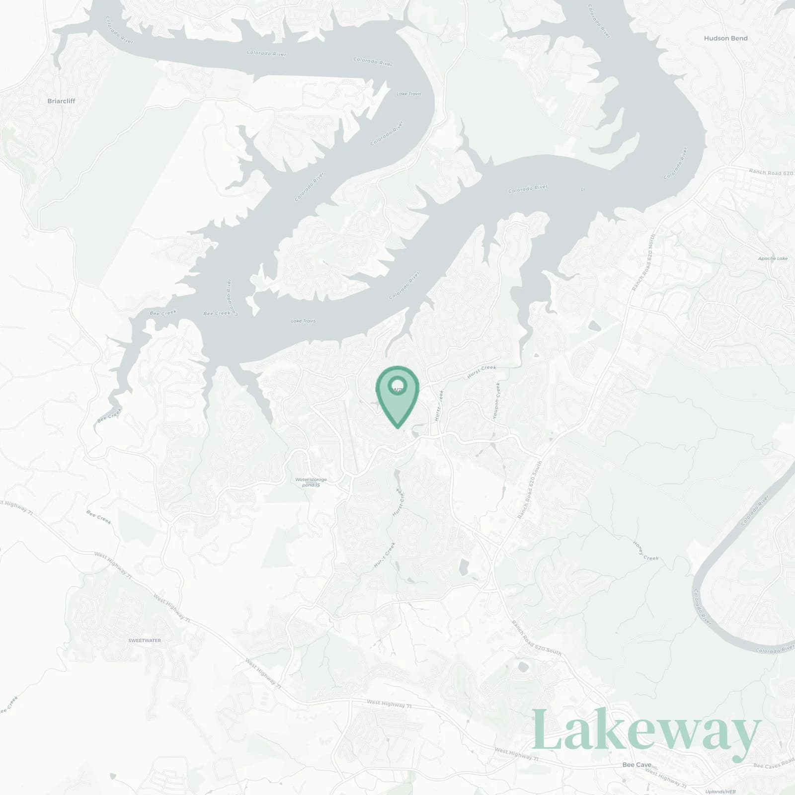 Lakeway map