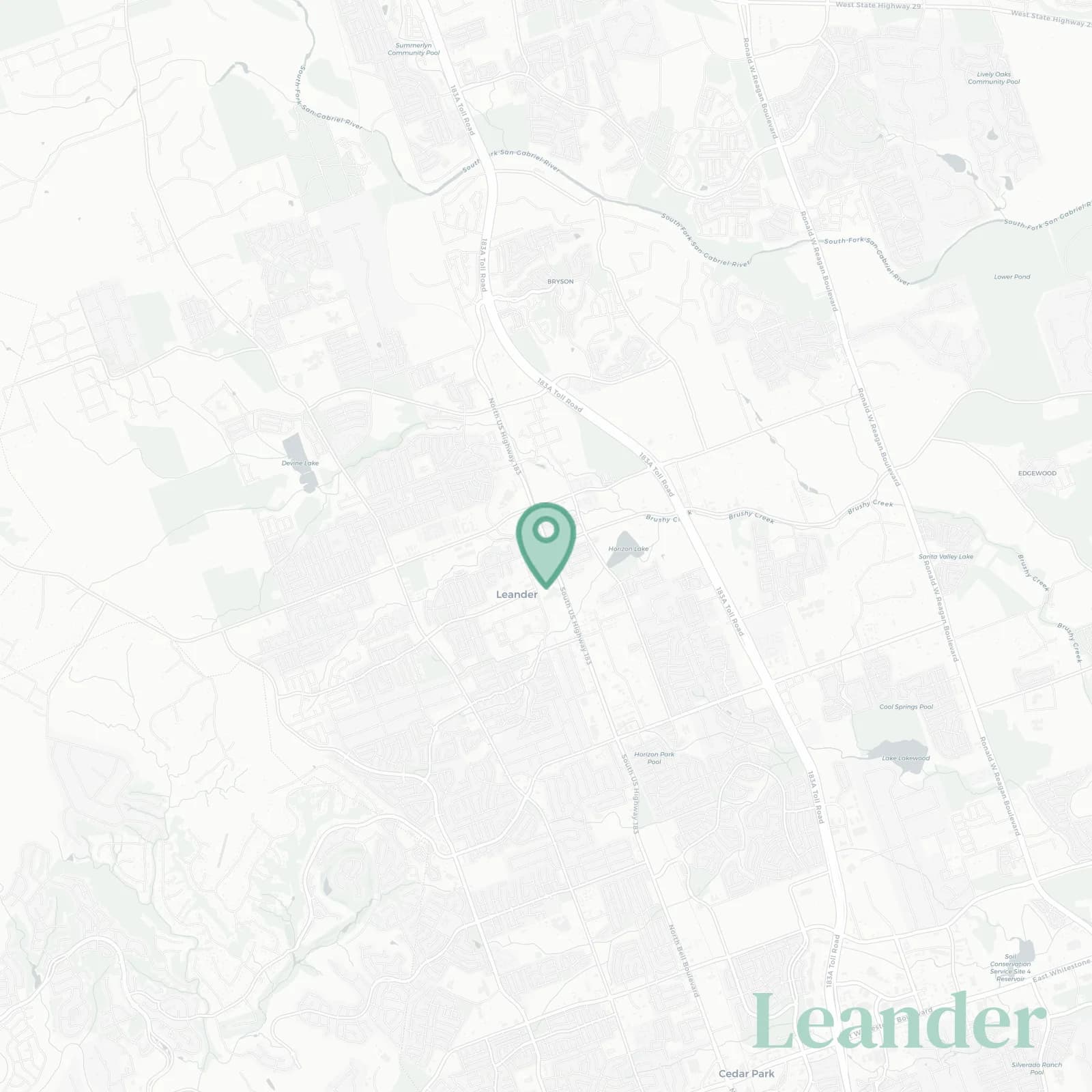 Leander map