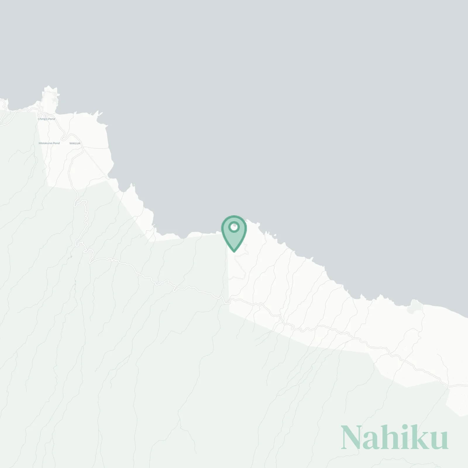 Nahiku map