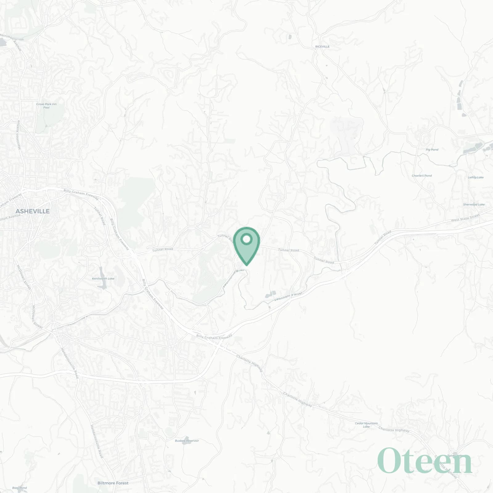 Oteen map