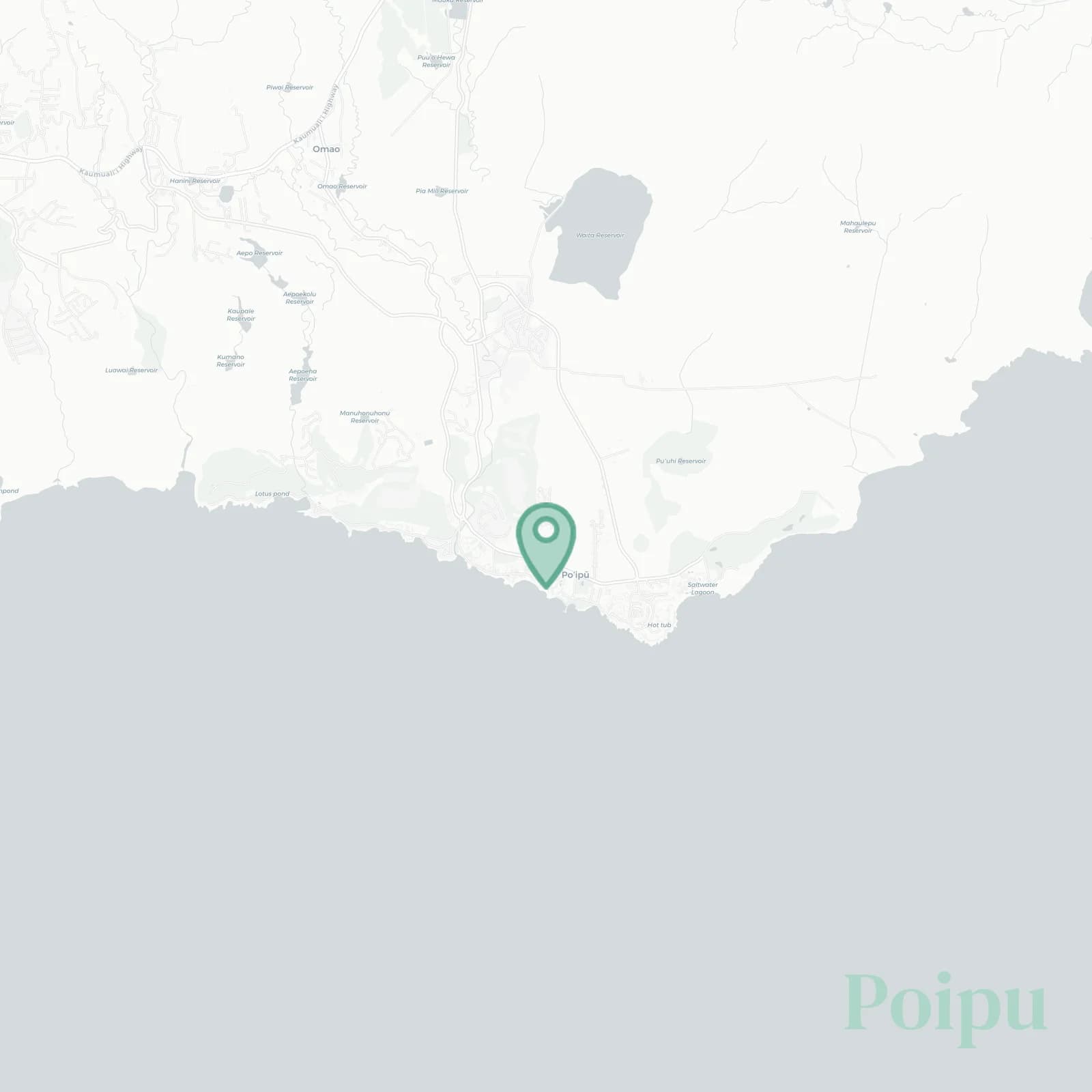 Poipu neighborhood