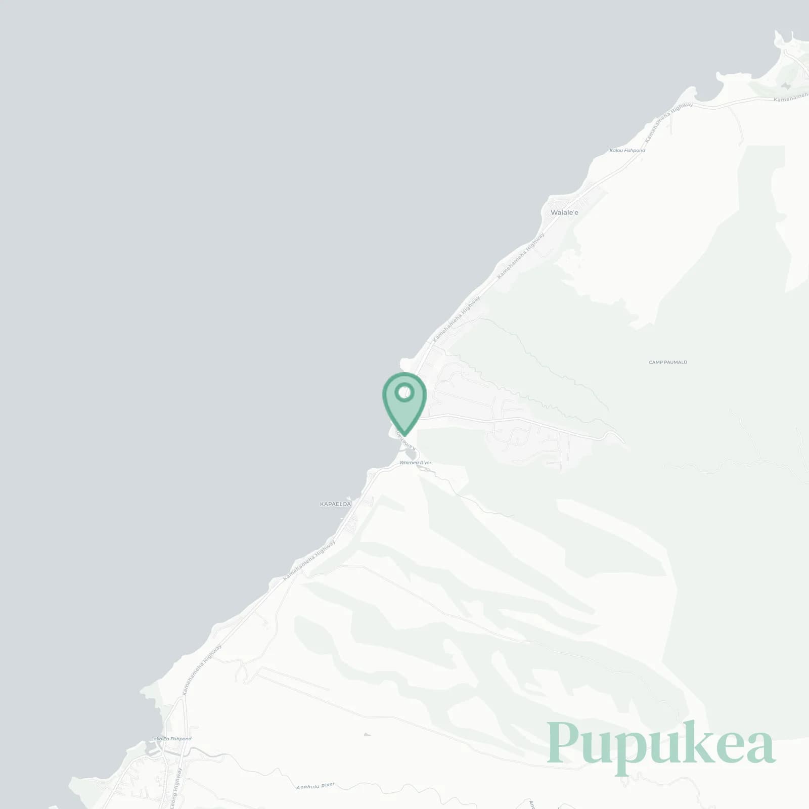 Pupukea map