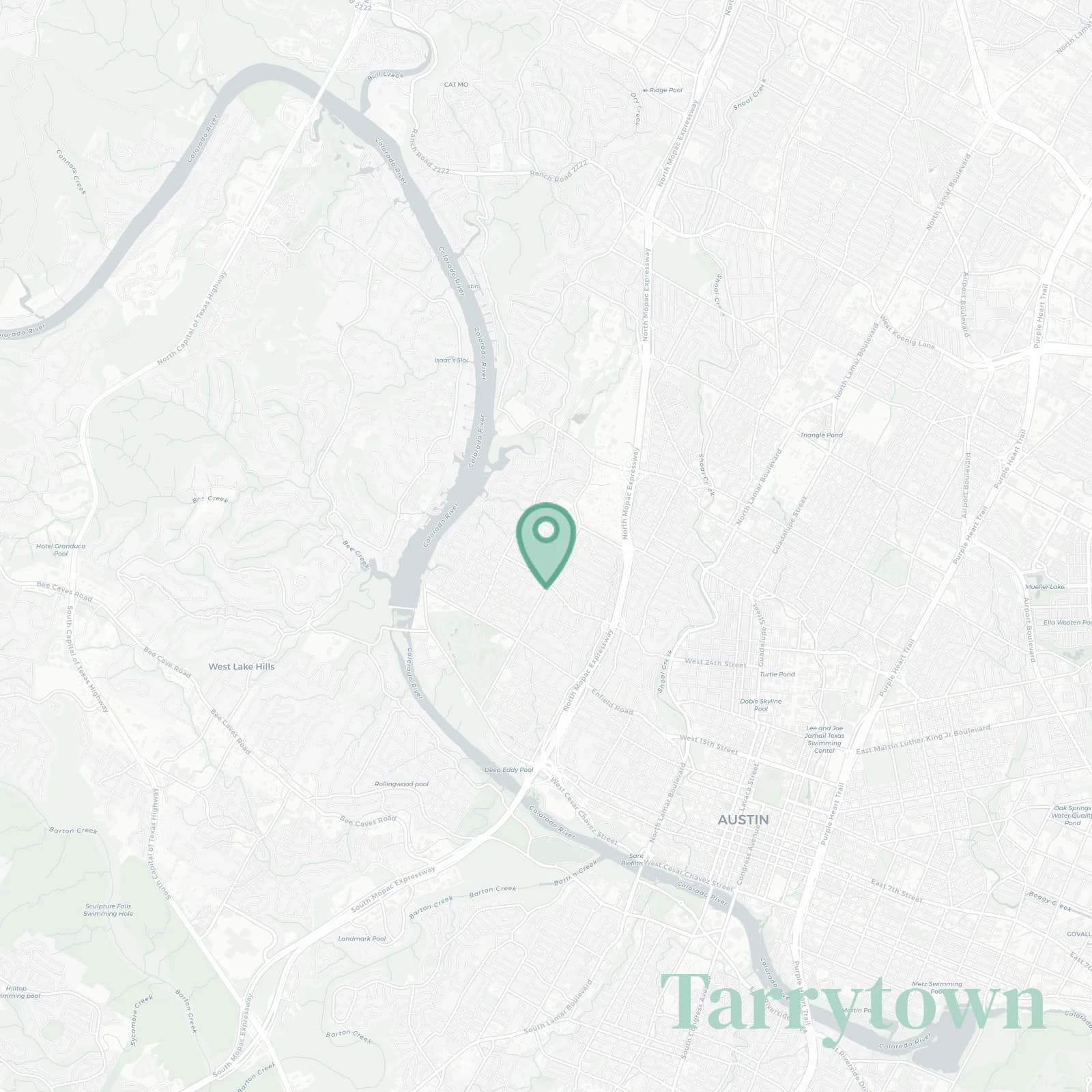 Tarrytown map