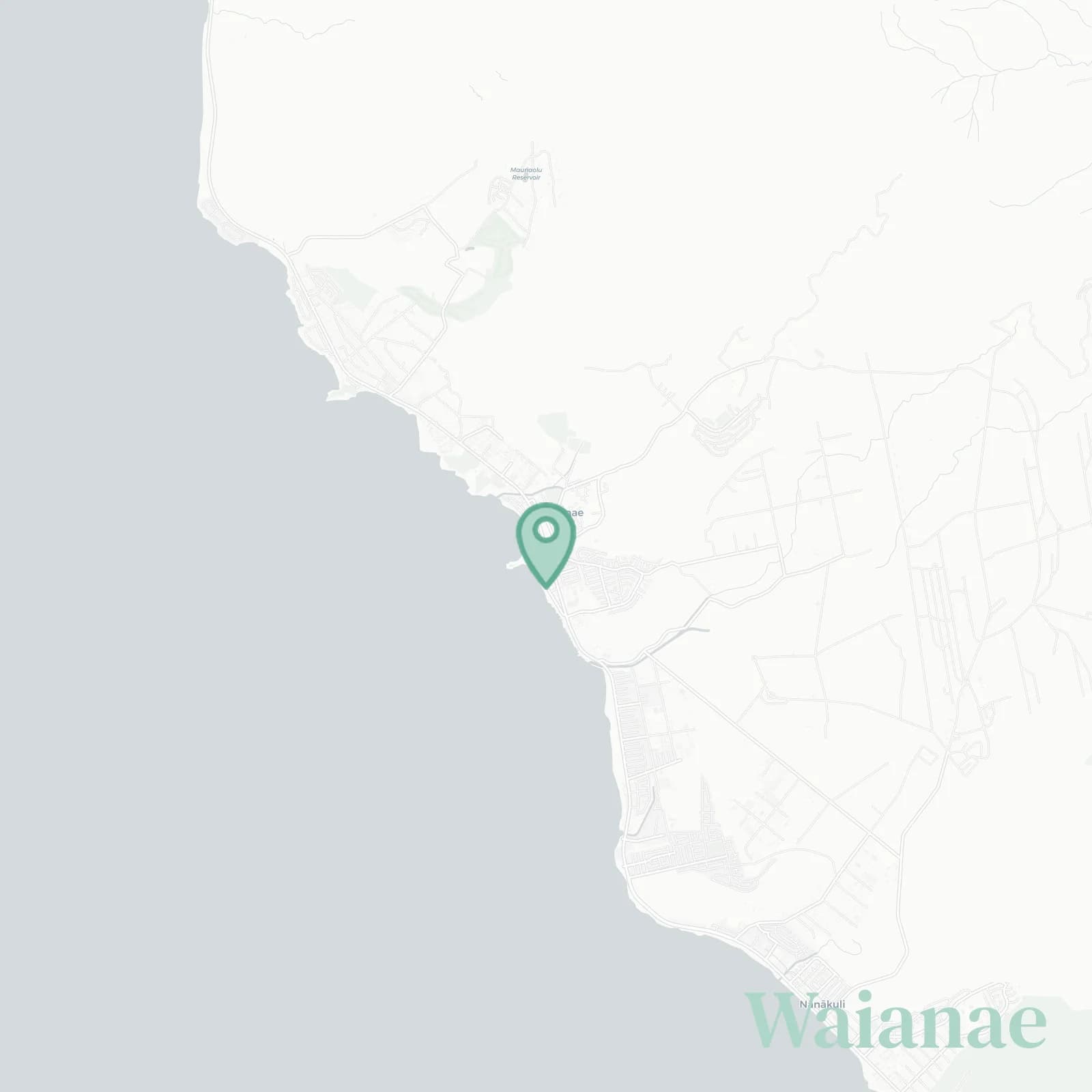Waianae map