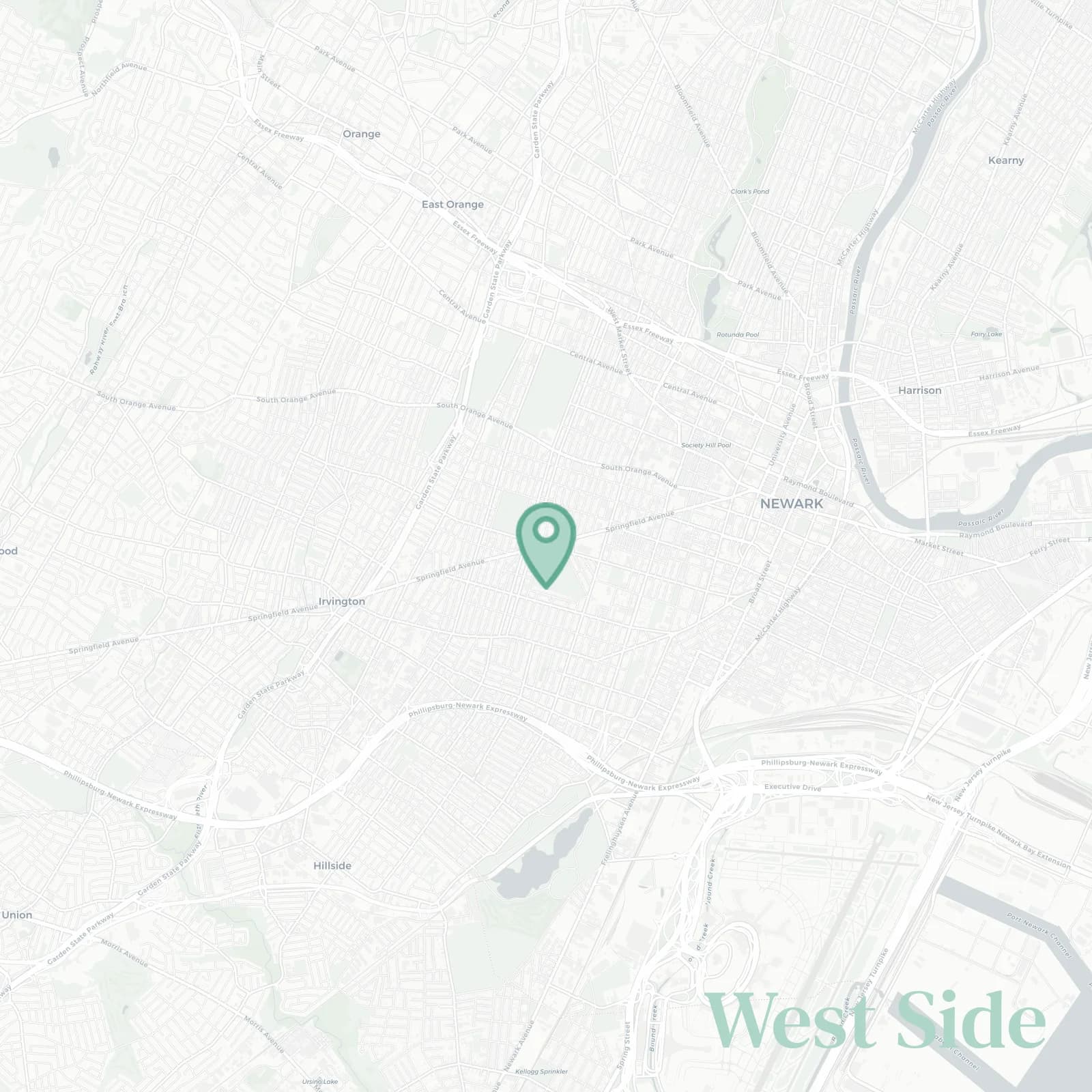 West Side map