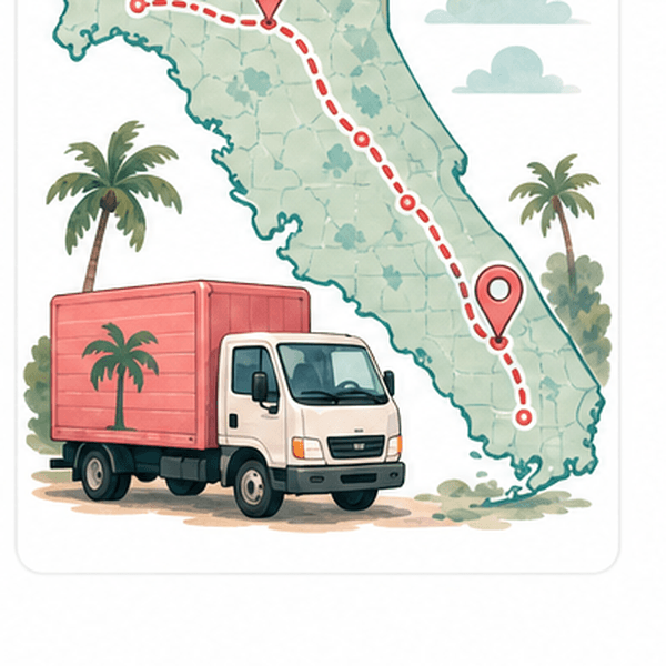 Moving to California routes