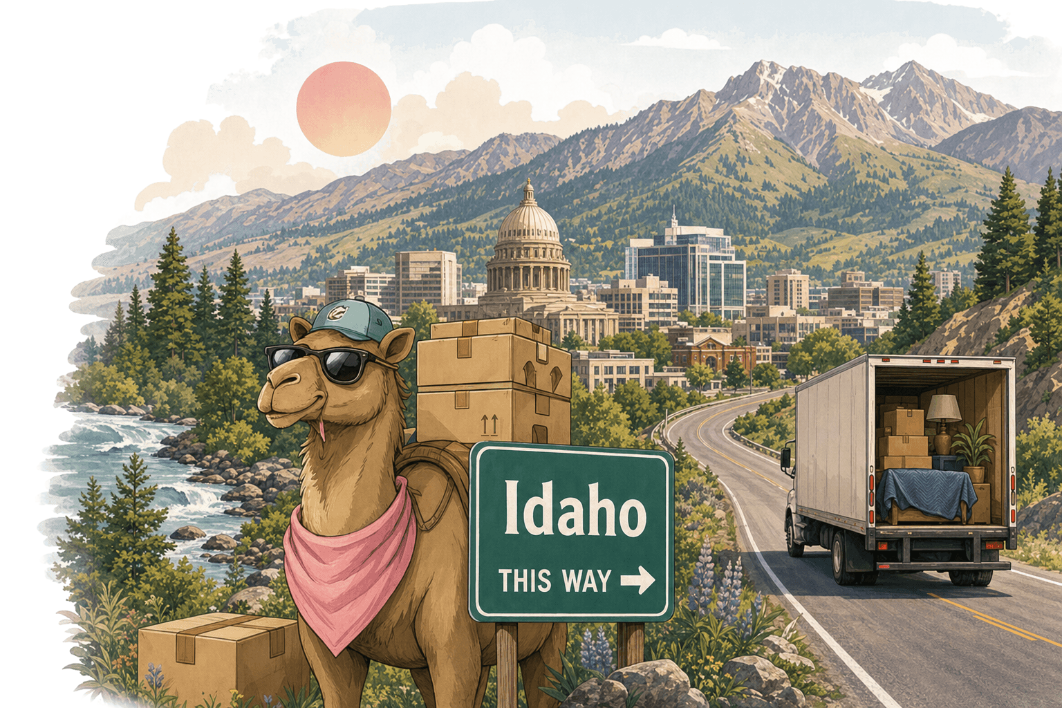 Moving to Idaho hero image