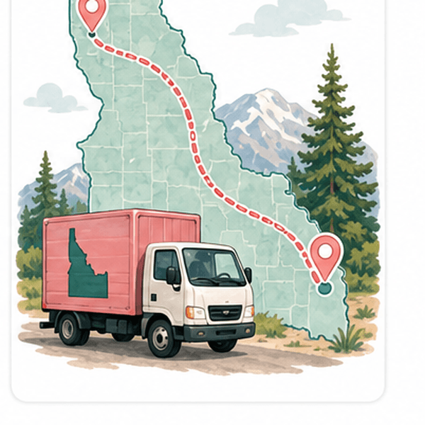 Moving to Idaho routes
