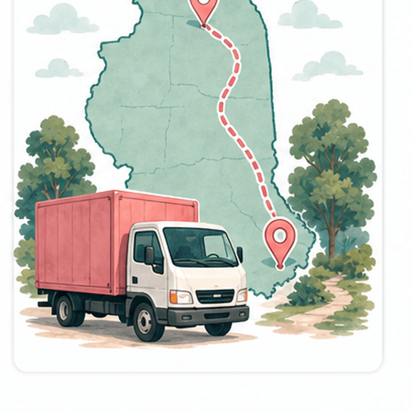Moving to Illinois routes
