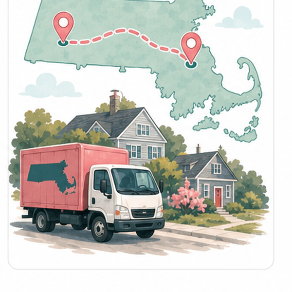 Moving to Massachusetts routes
