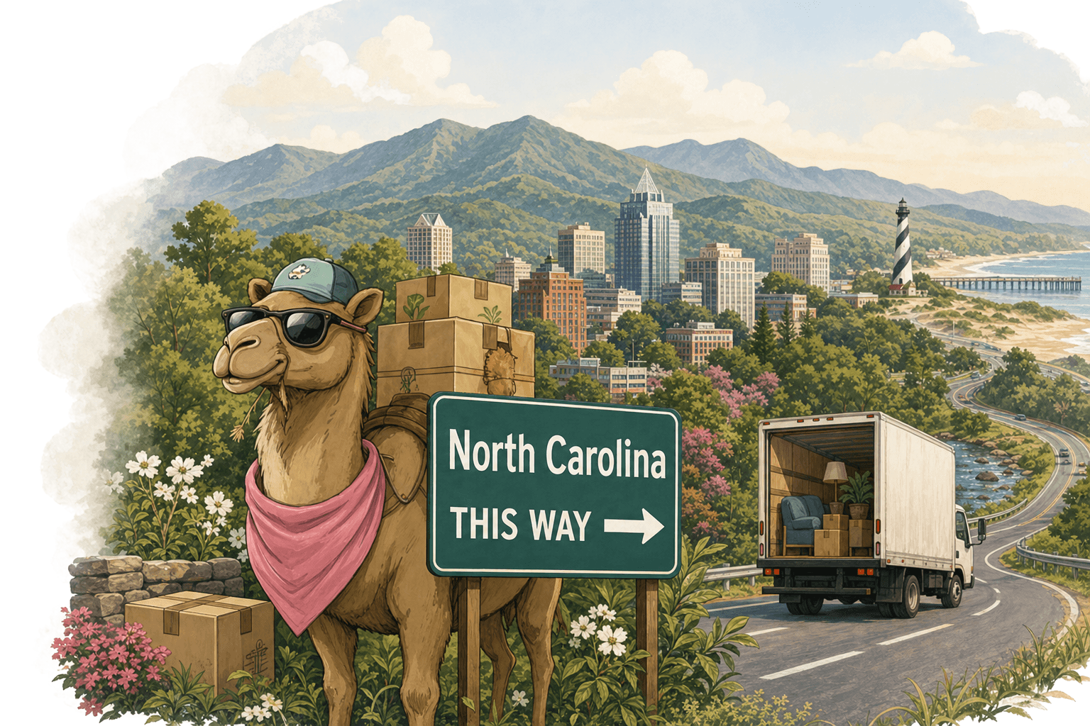 Moving to North Carolina hero image