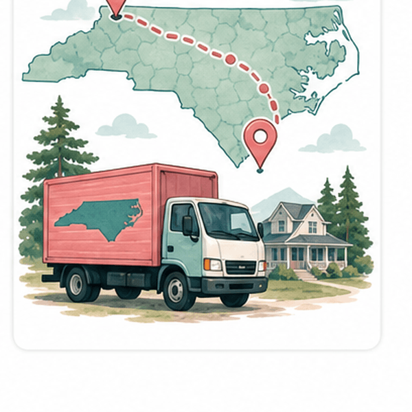 Moving to North Carolina routes